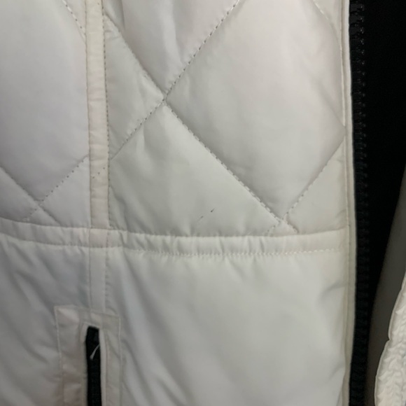 đź–¤BUNDLE&SAVEđź–¤ Apt 9 Womens M long white winter puffer coat - Picture 4 of 10